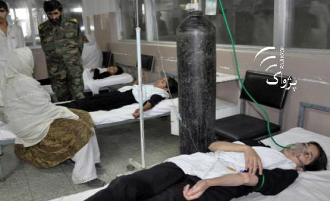 50 School Students  Poisoned in Kabul 